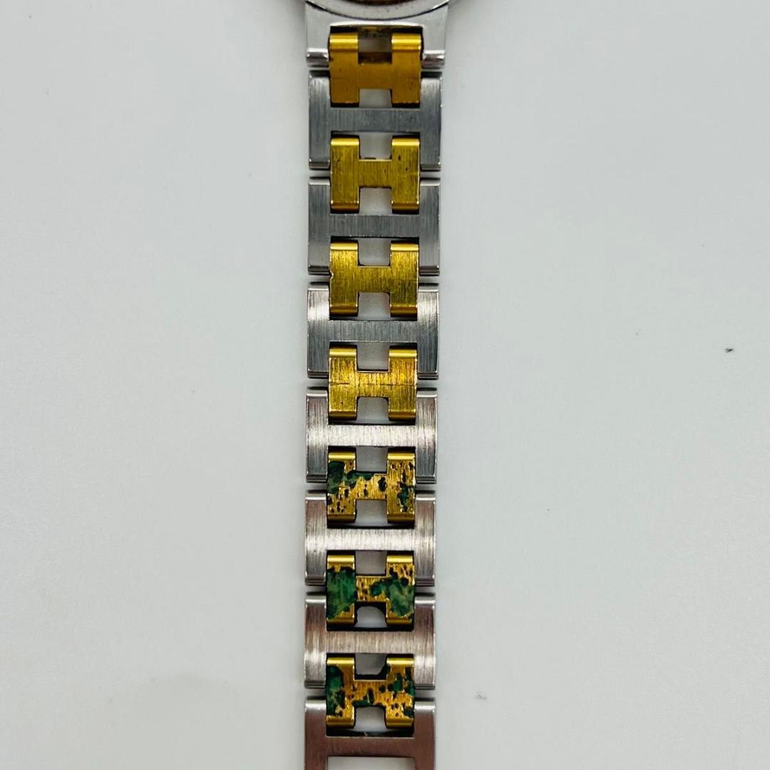 エルメス クリッパー 新品電池 腕時計 ゴールド シルバー ステンレス エルメス クリッパー 新品電池 腕時計 ゴールド シルバー ステンレス