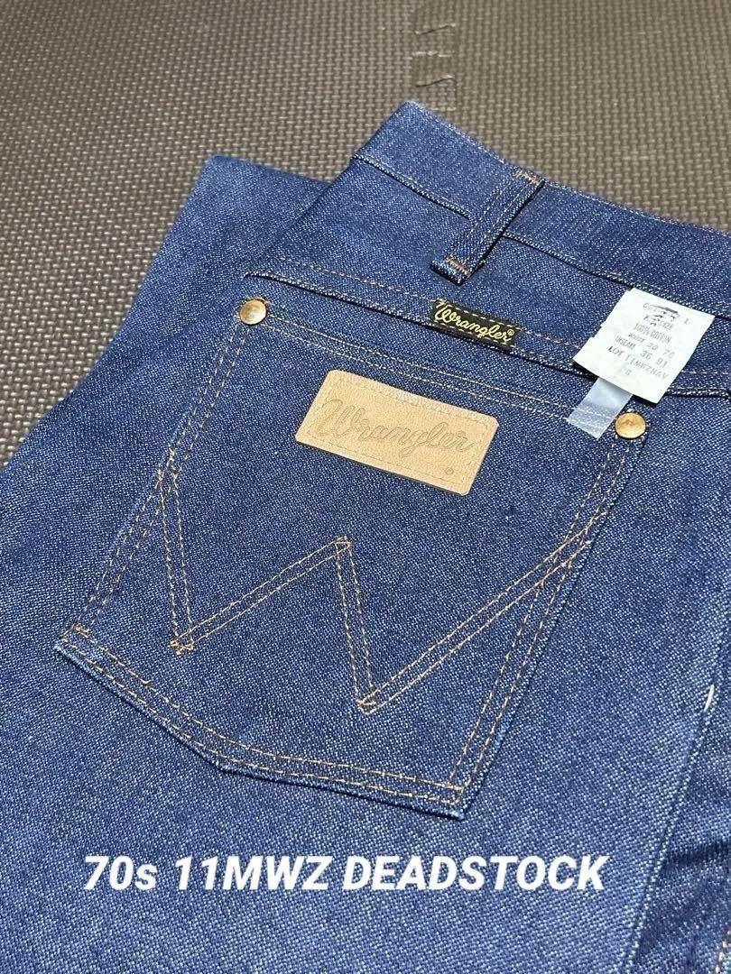 70s Wrangler 11MWZ デッドストック W30 USA オリジナルパンツ