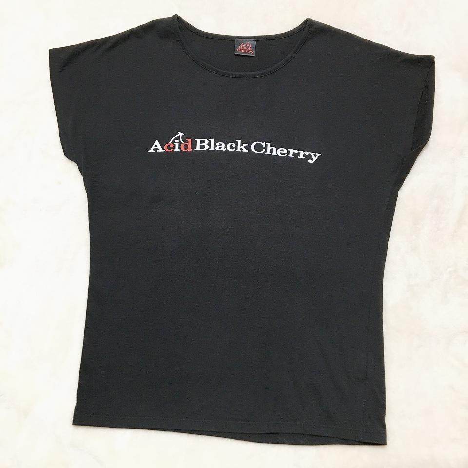 Acid Black Cherry ドルマンTシャツ 美品】アシッドブラックチェリー ドルマンTシャツ 半袖 バック