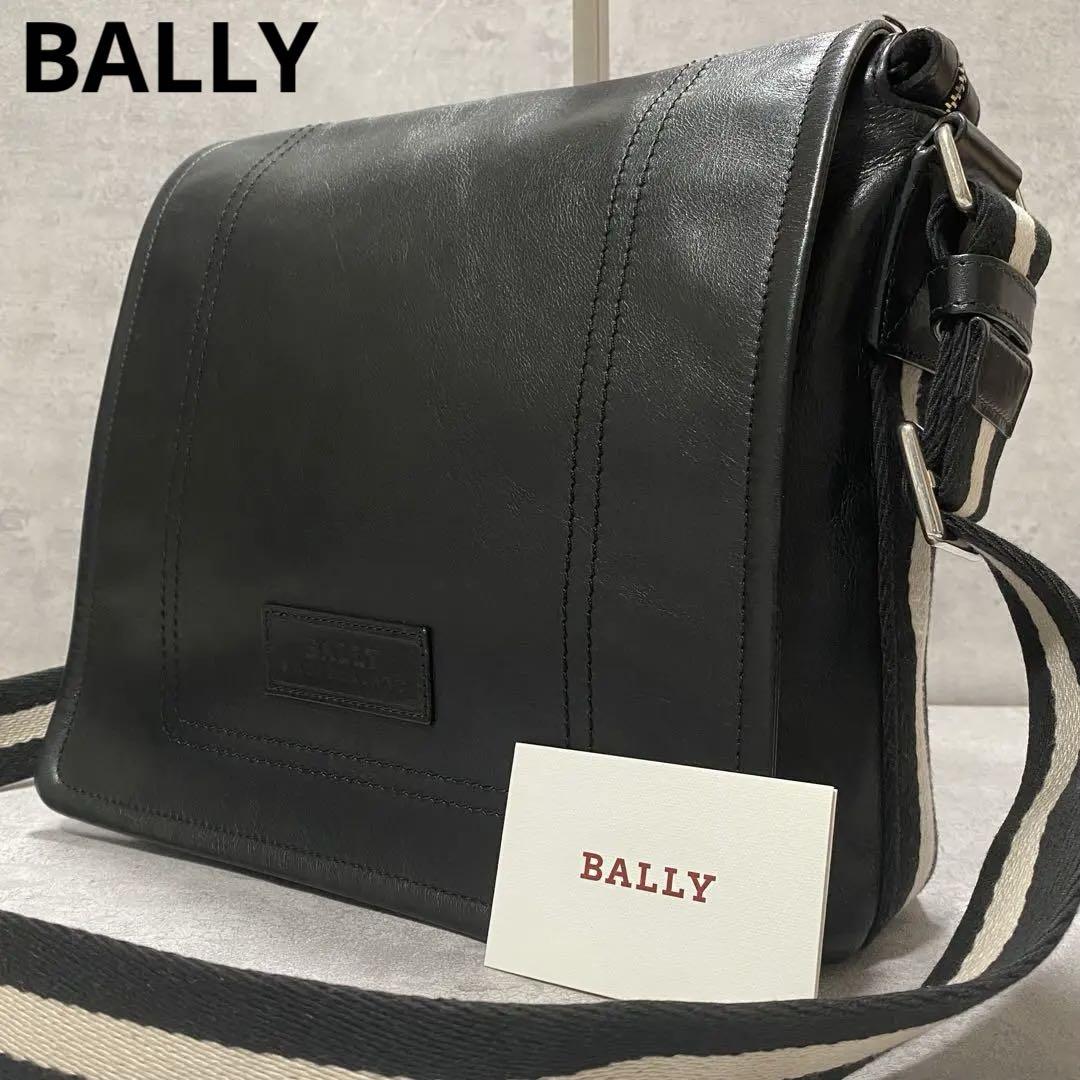 極美品✨BALLY バリー ショルダーバッグ ボディバッグ 斜め掛け ブラック