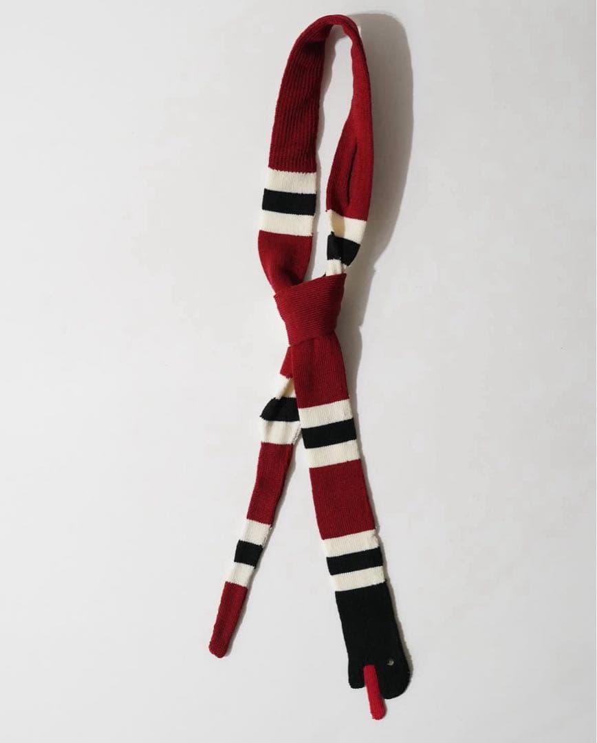 マ*ー様 doublet 25aw snake tie / red doublet＞SNAKE KNIT TIE | MAKES ONLINE STORE