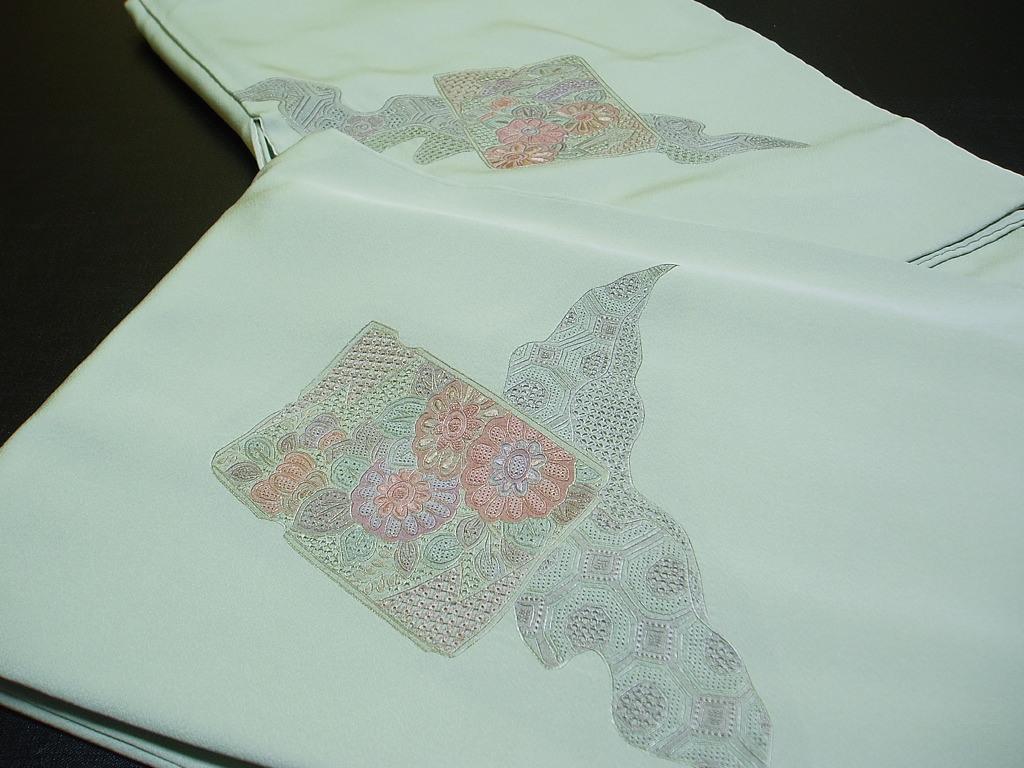 通販新品 hirotan スワトウ刺繍等付け下げ訪問着正絹17点 彡 wZ9Q1-m15003011977 V77 新品超歓迎