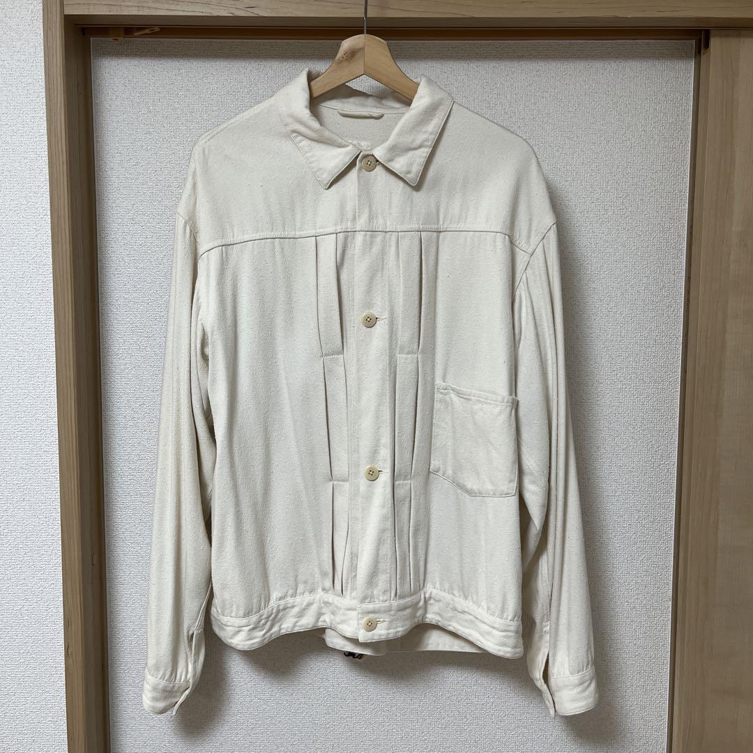 COMOLI 22ssシルクネップ TYPE-1ST size3