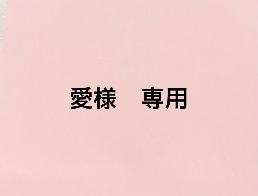 愛様専用　確認ページ