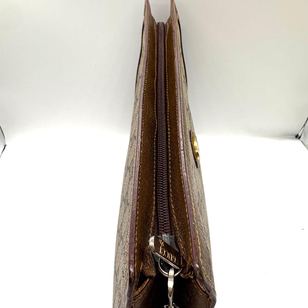 美品 GUCCI PLUS グッチ プラス セカンドバッグ PVCレザー GG柄 美品 GUCCI PLUS グッチ プラス セカンドバッグ PVCレザー GG柄