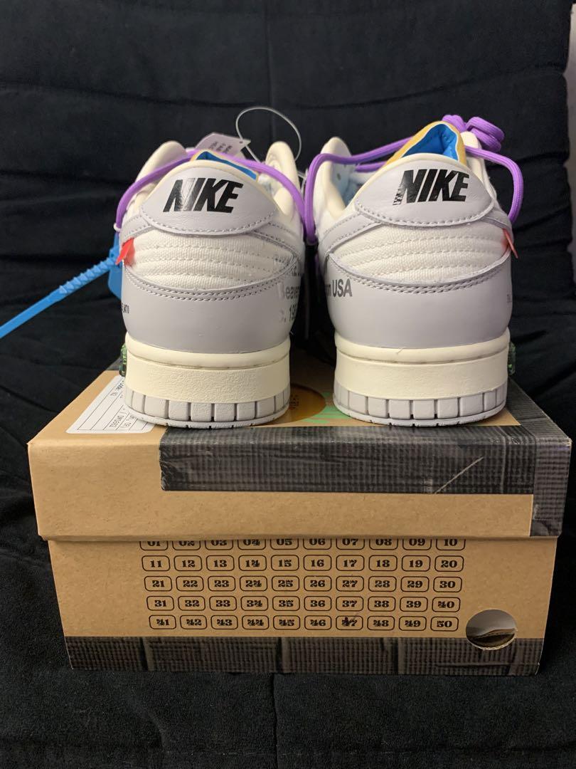 NIKE DUNK LOW × OFF-WHITE 1 OF 50 “47” 画像4