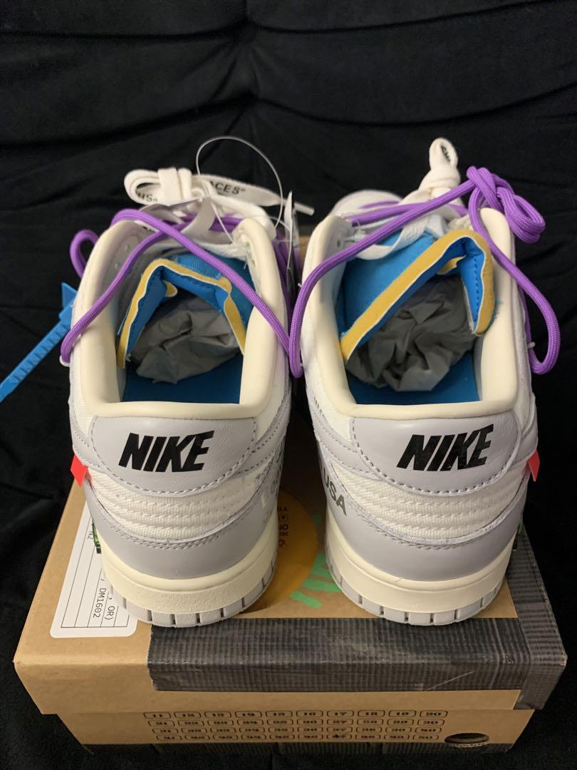 NIKE DUNK LOW × OFF-WHITE 1 OF 50 “47” 画像5