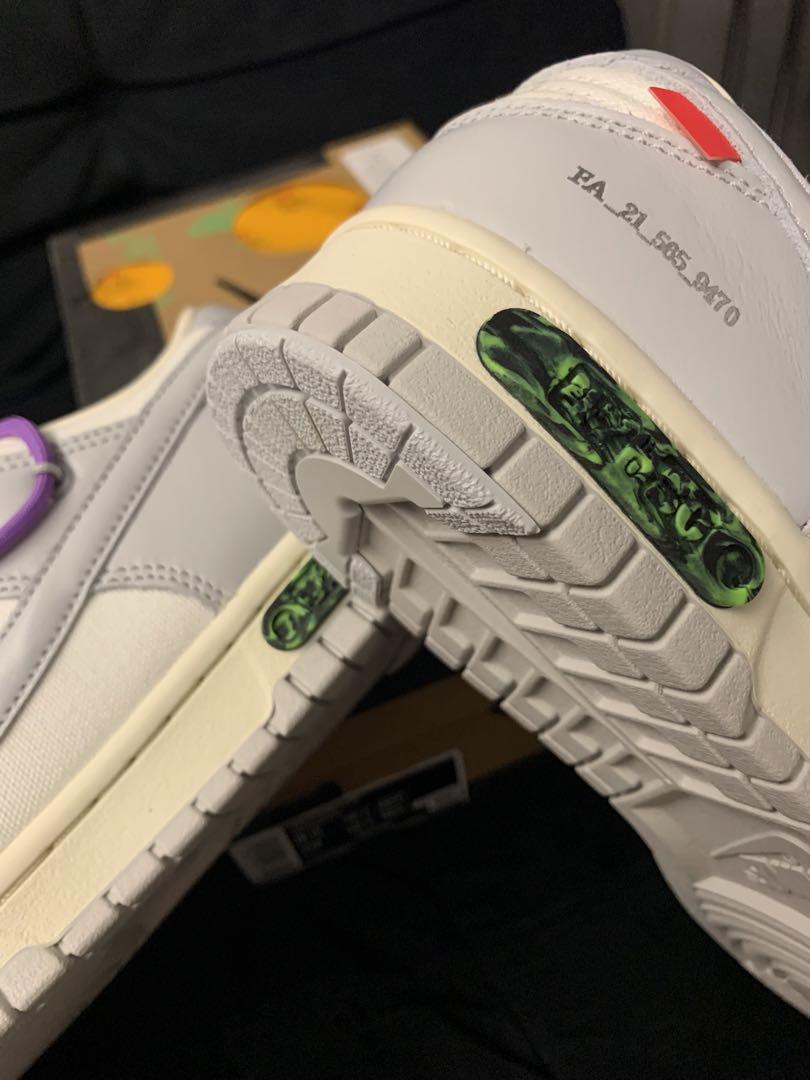 NIKE DUNK LOW × OFF-WHITE 1 OF 50 “47” 画像8