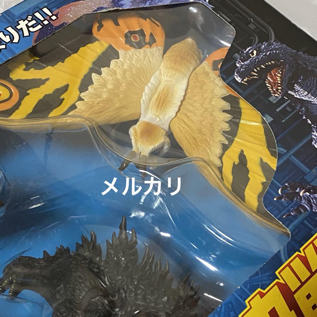BANDAI『ゴジラ ×モスラ×メカゴジラ 大決戦セット』モスラ　メカゴジラ