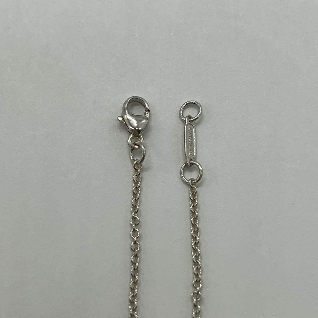 ティファニー TIFFANY シグネチャークロス ネックレス SV YGコンビ