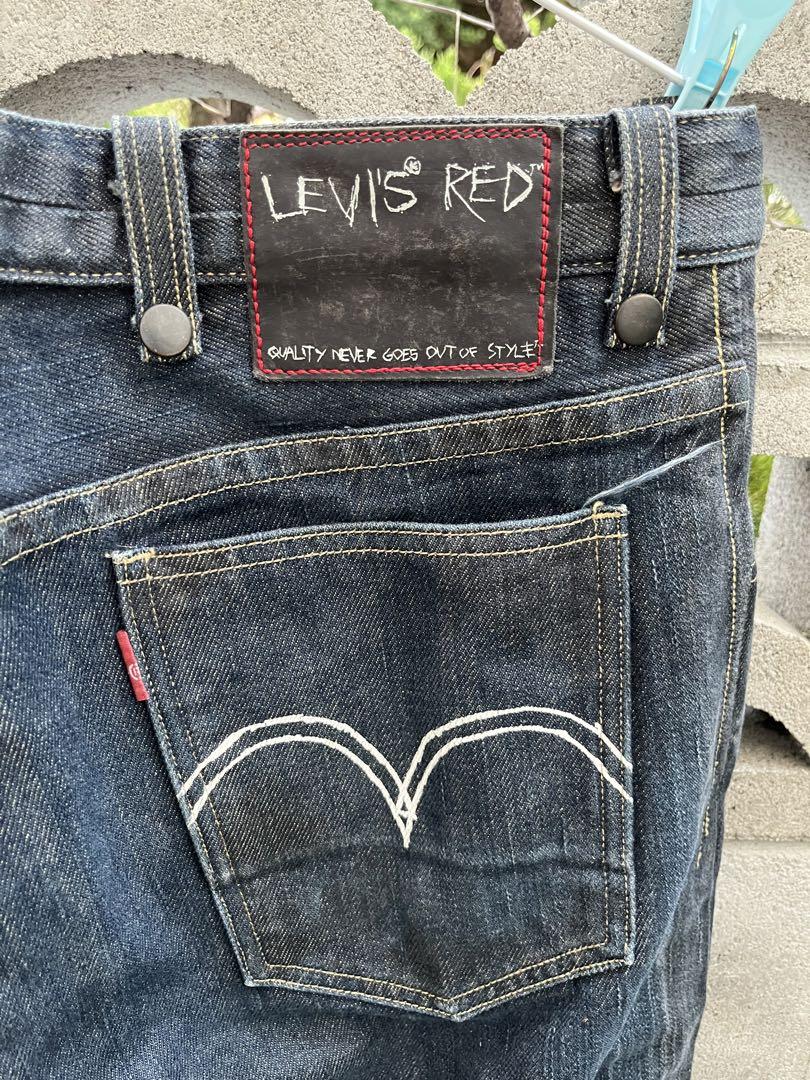 LEVI'S RED ダークブルー デニムパンツ