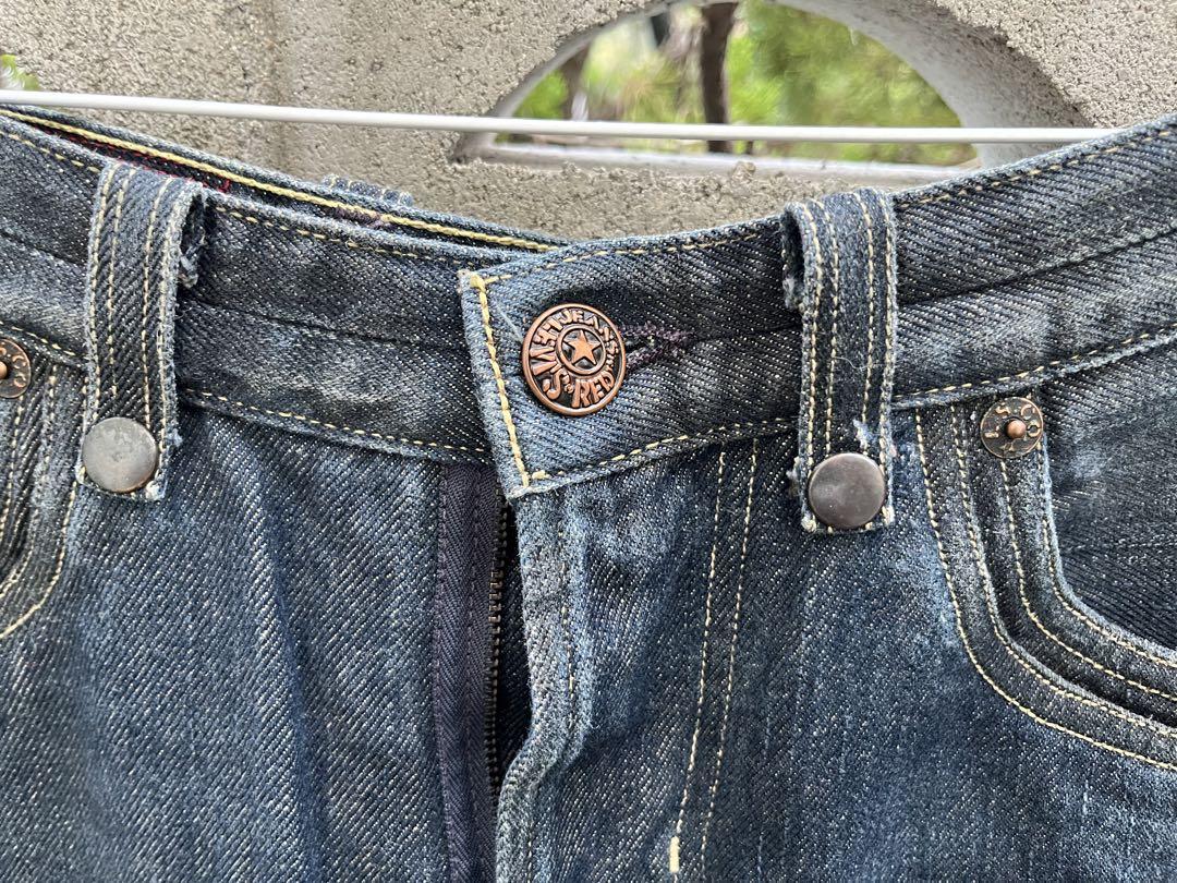 LEVI'S RED ダークブルー デニムパンツ