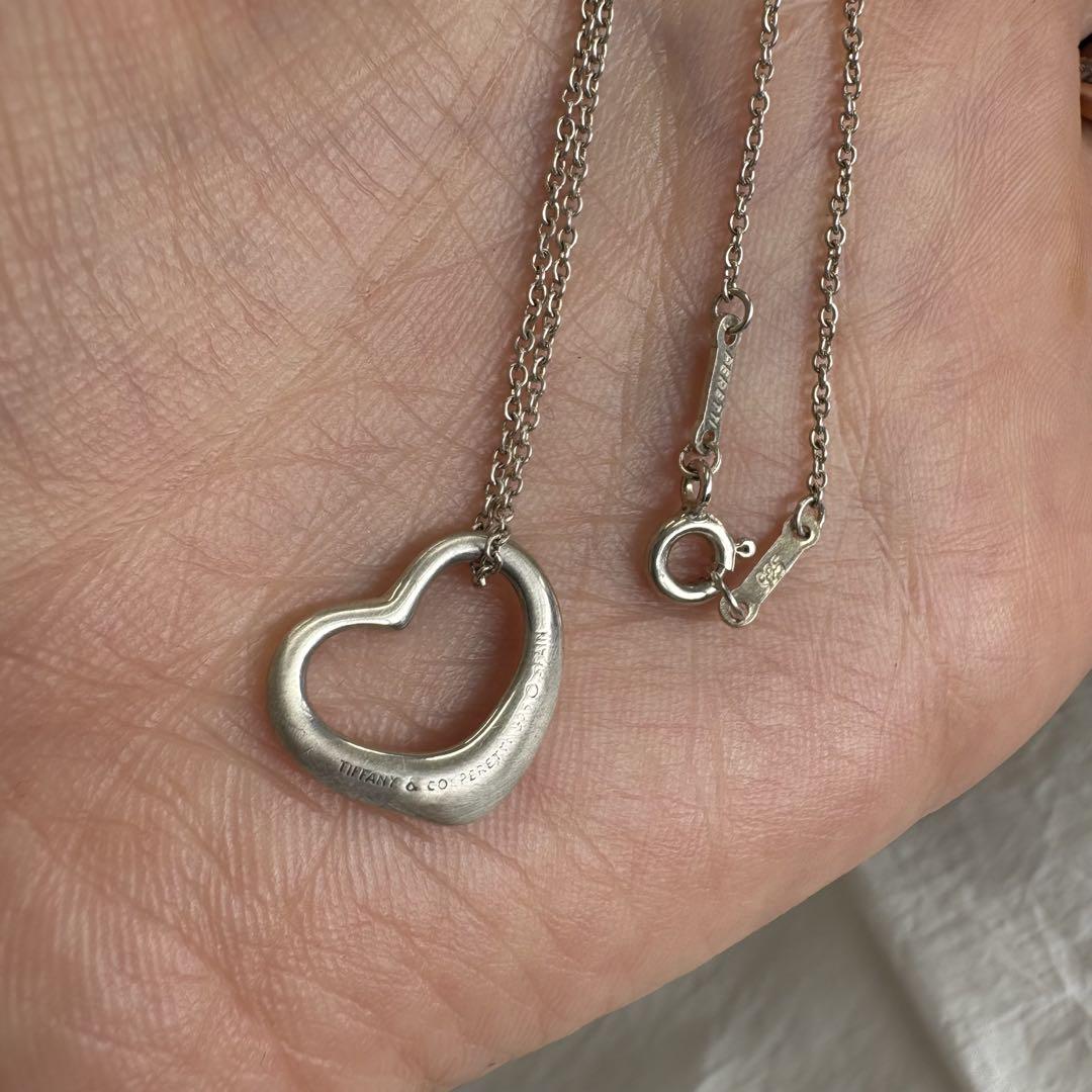 Tiffany & Co. ハート型ネックレス 925シルバー Tiffany & Co. ハート型ネックレス 925シルバー - メルカリ