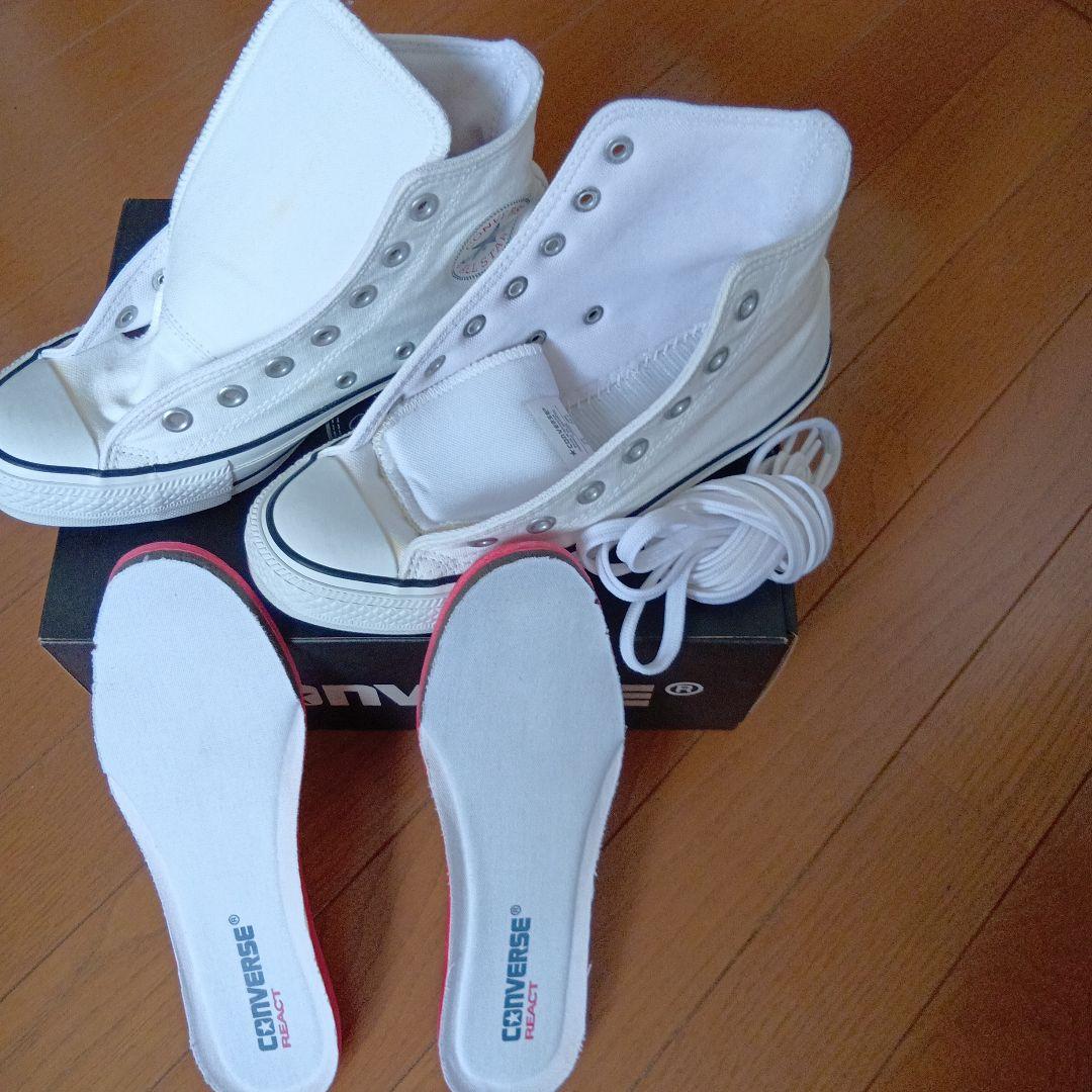 CONVERSE ALL STAR ホワイト24.5cm　チャックテイラー限定品