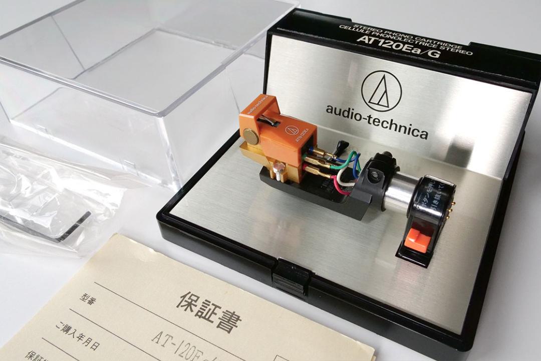 audio-technica AT120Ea/G　箱＋保証書つき