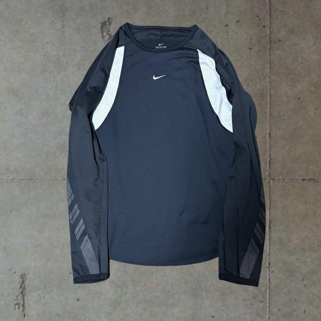 00s NIKE long tee shirt カットソー スポーツウェア