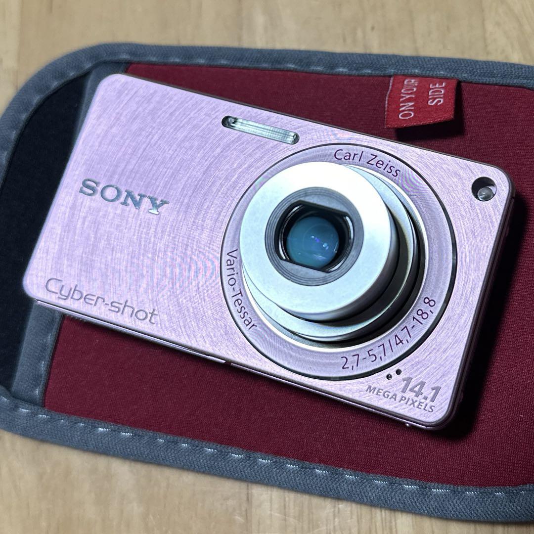 【動作確認済】SONY Cyber-shot DSC-W350 ピンク デジカメ DSC-W350(P)｜ソニー SONY デジタルカメラ Cybershot W350
