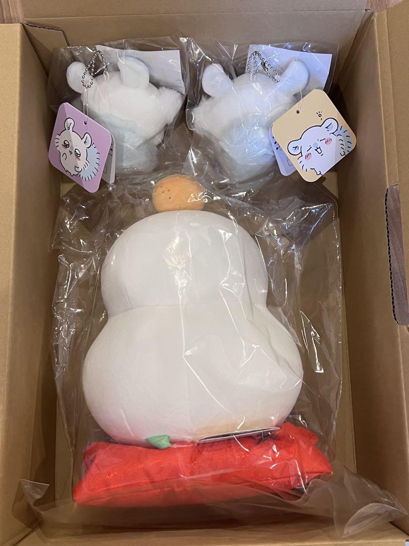オデみもち　ぬいぐるみ　モモンガだらけくじ　マスコット