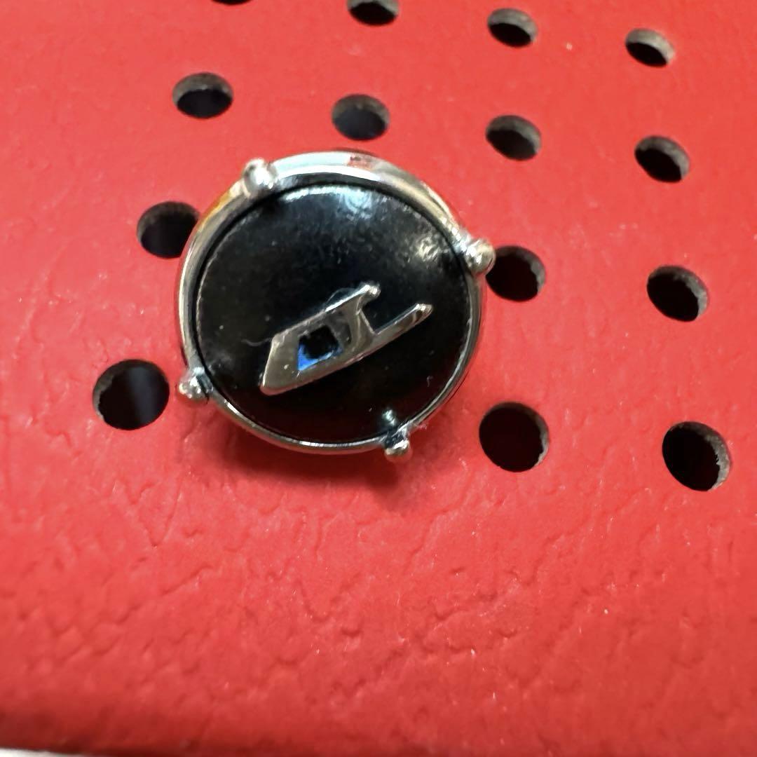 DIESEL ディーゼル　メタル ピアス(片耳用) ブラック　黒
