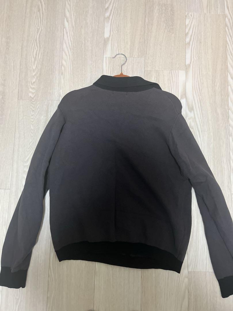 トップス Beck and call dot vector long kint polo