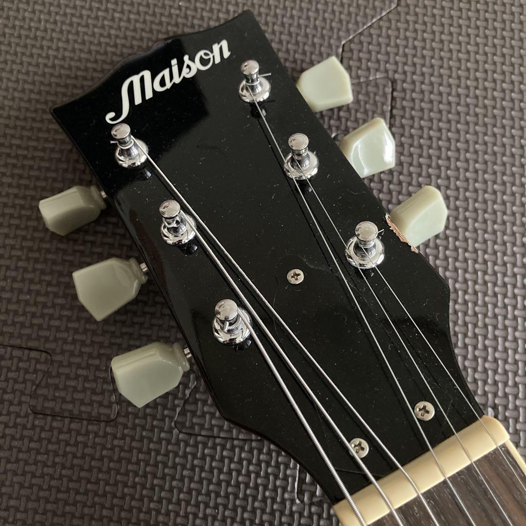 maison メイソン エレキギター LP レスポールタイプ ワインレッド