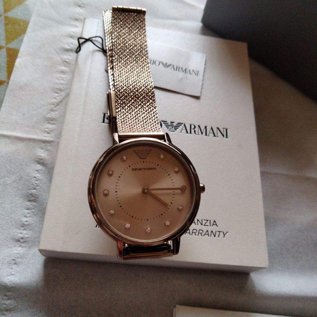 EMPORIO ARMANI ゴールド 腕時計