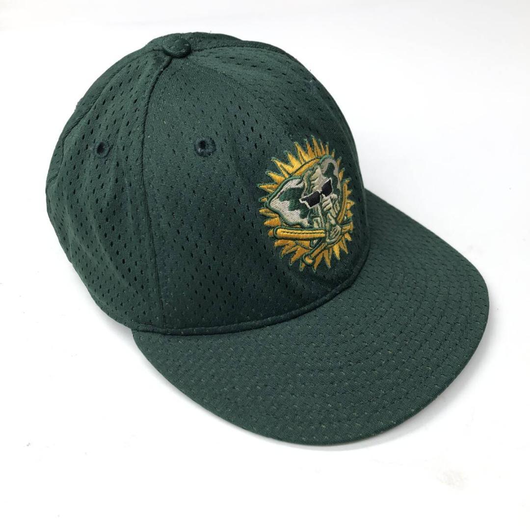 90s USA製 ニューエラ オークランド アスレチックス 象 キャップ