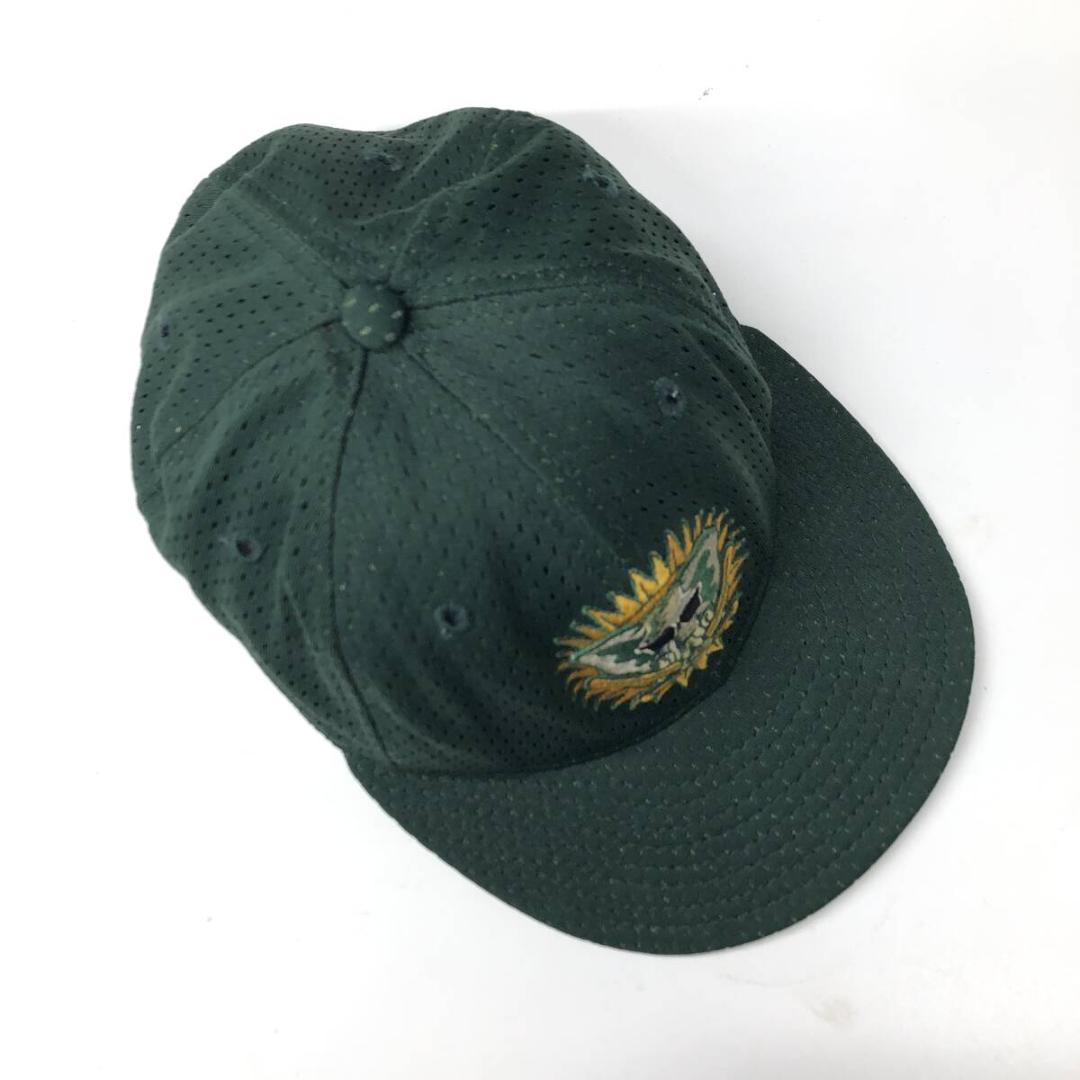 90s USA製 ニューエラ オークランド アスレチックス 象 キャップ
