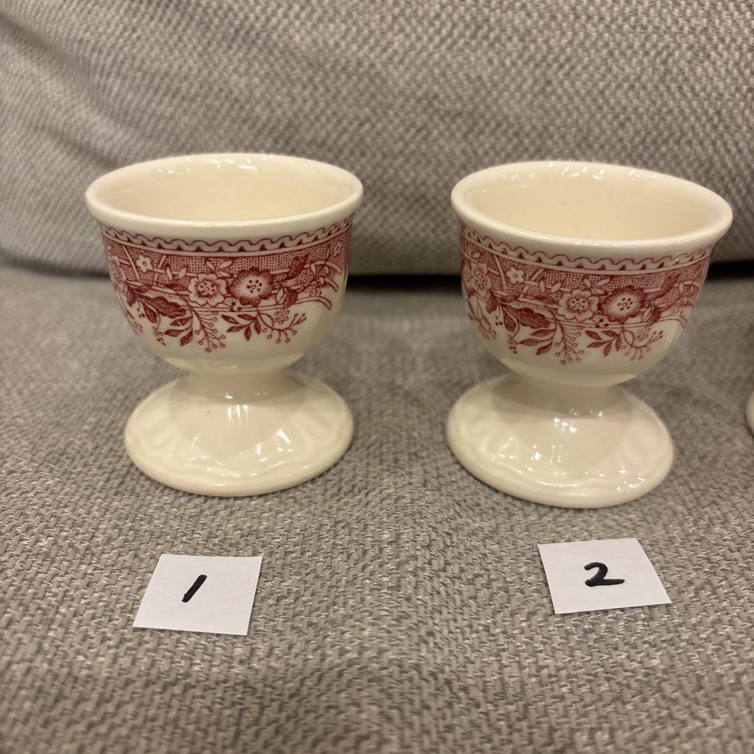 【蚤の市購入品】ビレロイ&ボッホ burgenland エッグスタンド5セット