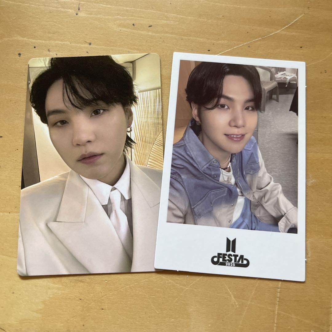 匿名 BTS SUGA ユンギ FESTA 限定特典 トレカ インスタント