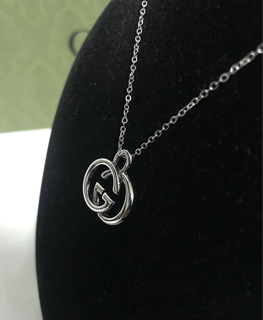 ⭐︎未使用品 GUCCI GGロゴ チャームネックレス【確実正規品】