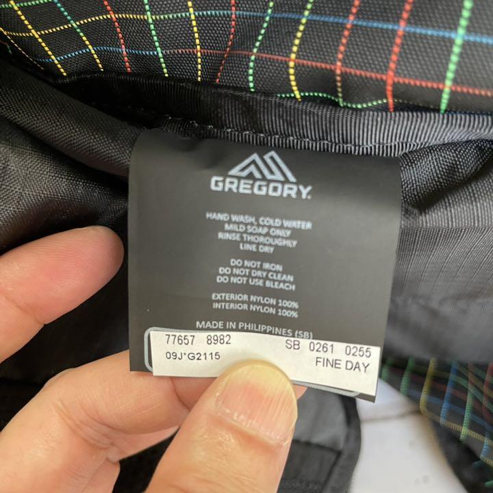 GREGORY グレゴリー ファインディ バックパック リュック チェック柄