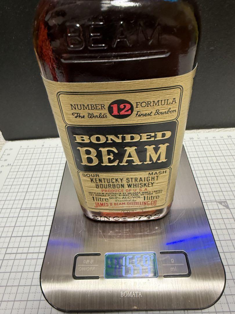 バーボン古酒 Beam's ビームス ブラックラベル 青紙封印 - メルカリ