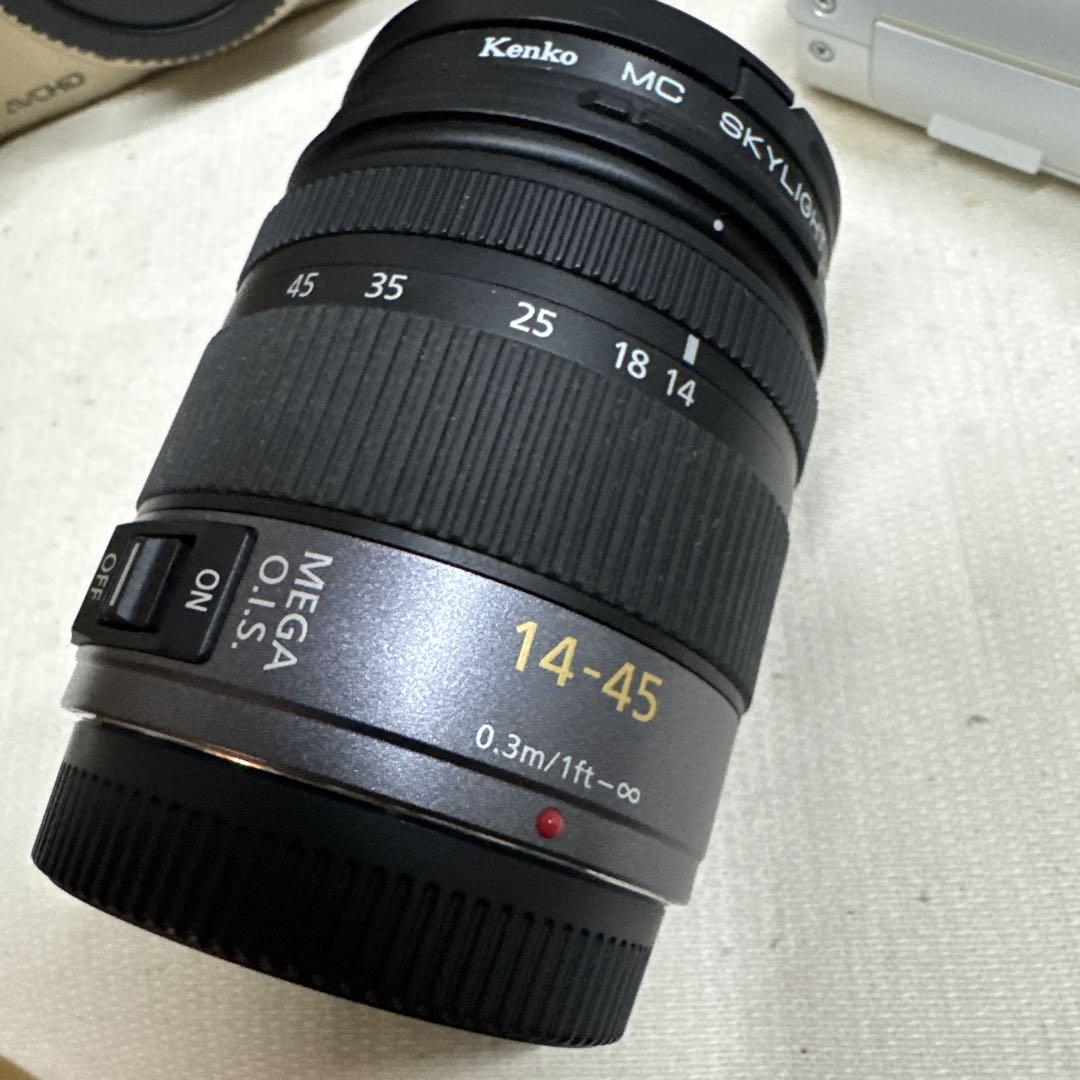 ジャンク LUMIXデジタルカメラ3台＆レンズ1本