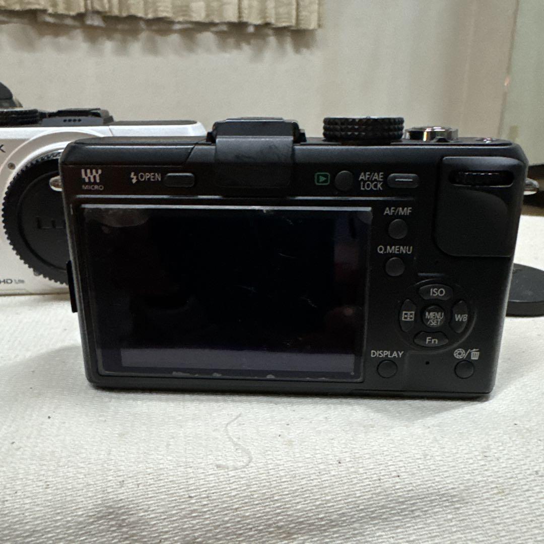 ジャンク LUMIXデジタルカメラ3台＆レンズ1本