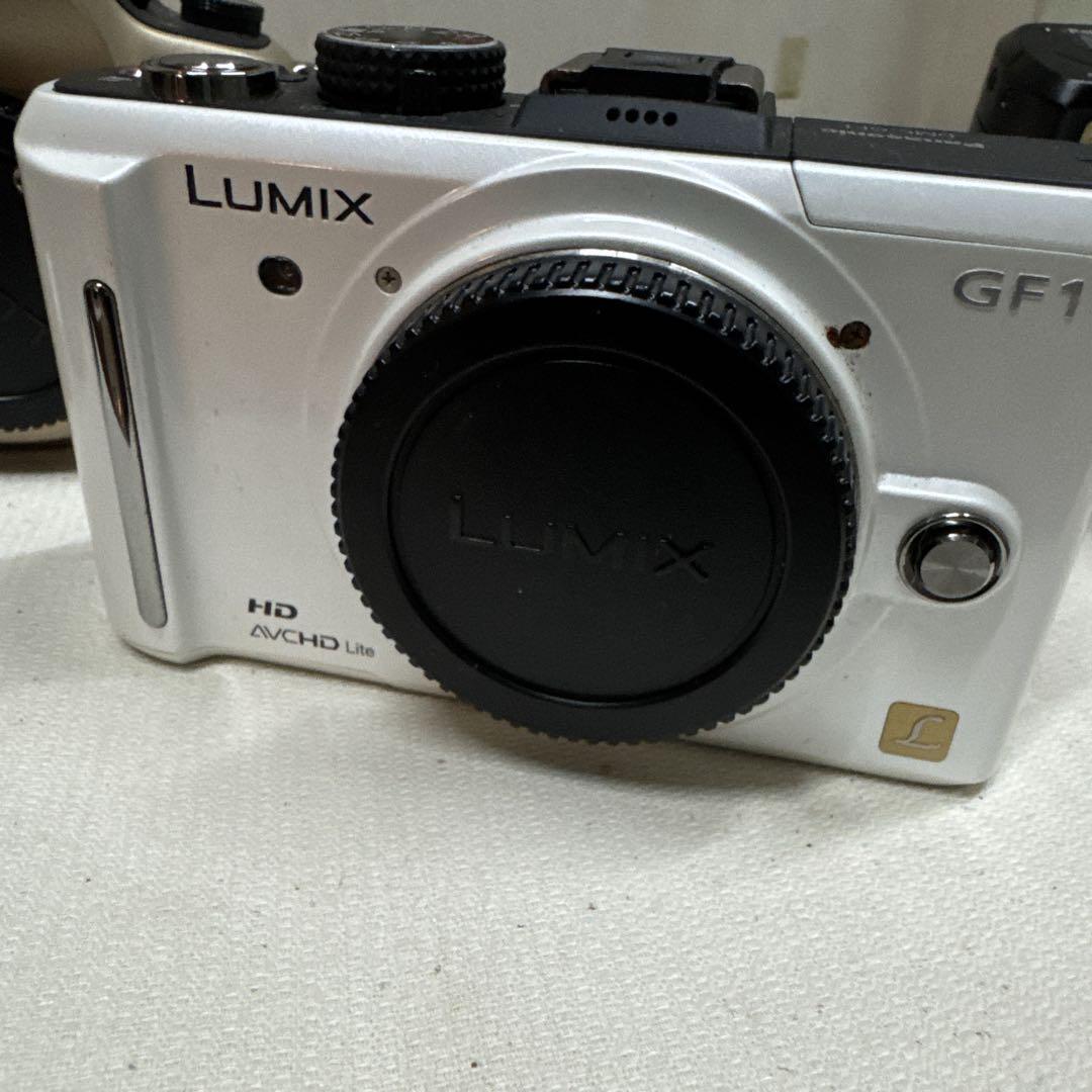 ジャンク LUMIXデジタルカメラ3台＆レンズ1本