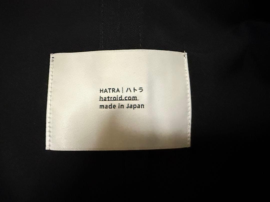 ハトラ　20AW LAY COAT レイヤードコート
