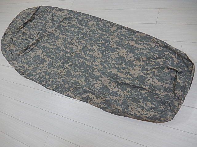 口コミ・レビュー評価が高いおすすめ人気商品の通販 希少！BIVY COVER 米軍放出品 ACU スリーピングバッグカバー アウトドア寝具