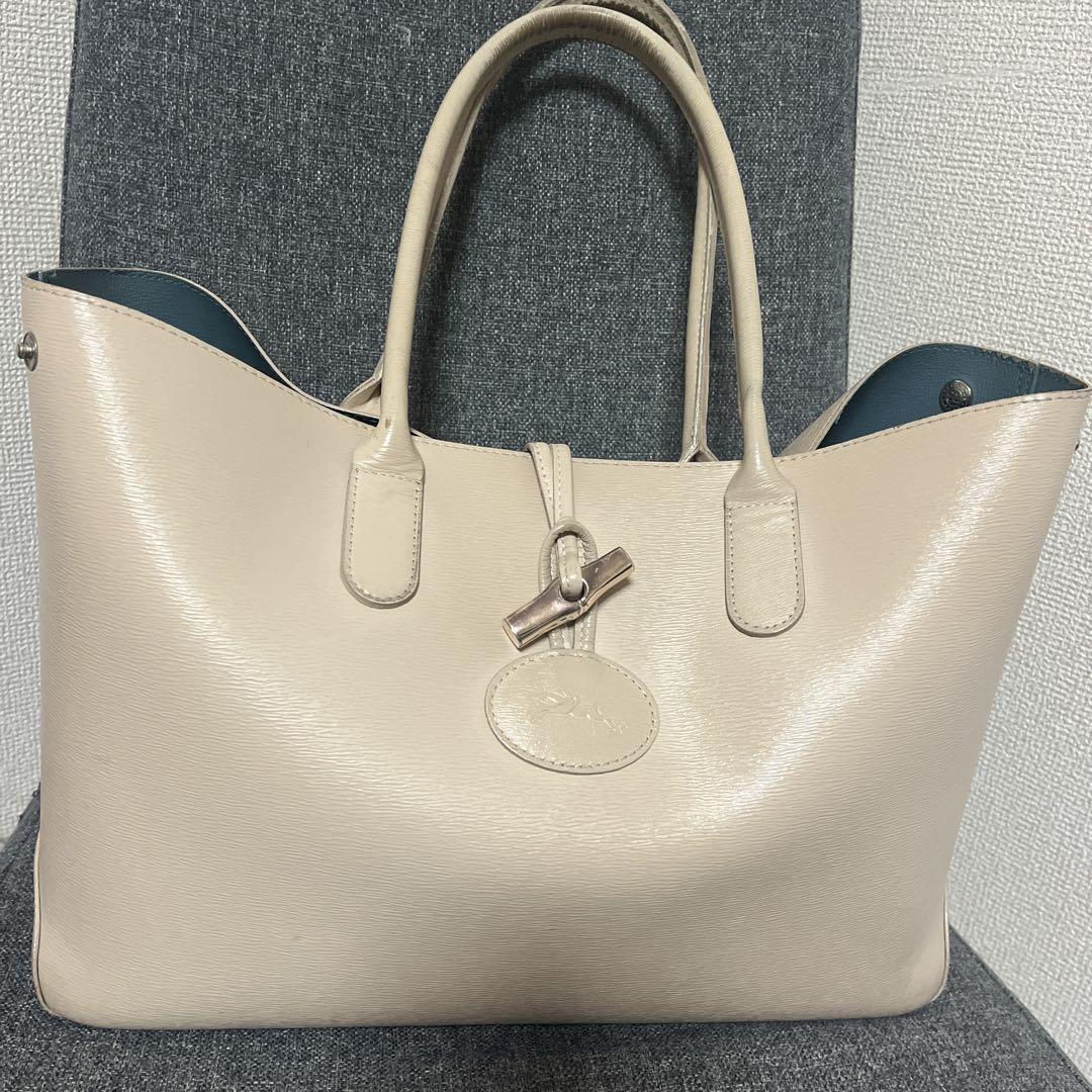 ロンシャン LONGCHAMP バック （ベージュ系） -靴＆ファッション