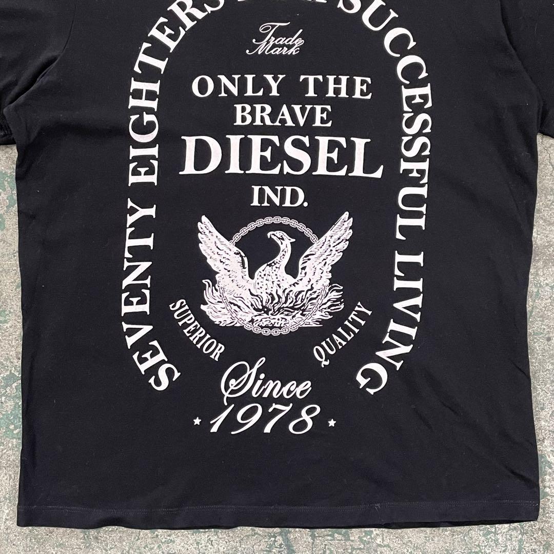 【特価！関税送料込】DIESEL フェニックスモチーフ Tシャツ org.jpg