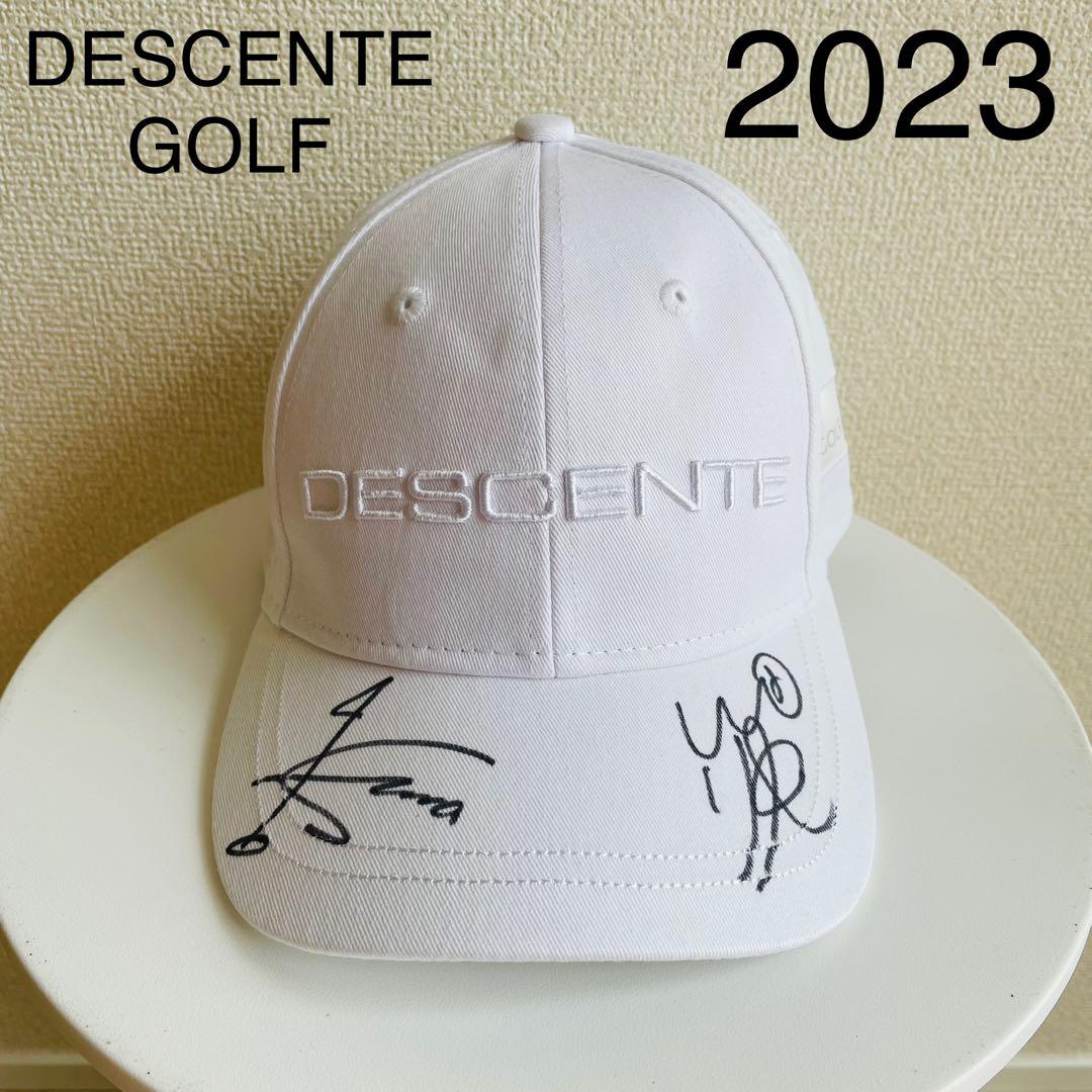 未使用新品 DESCENTE GOLF FESTA 2023 直筆サイン入　神白