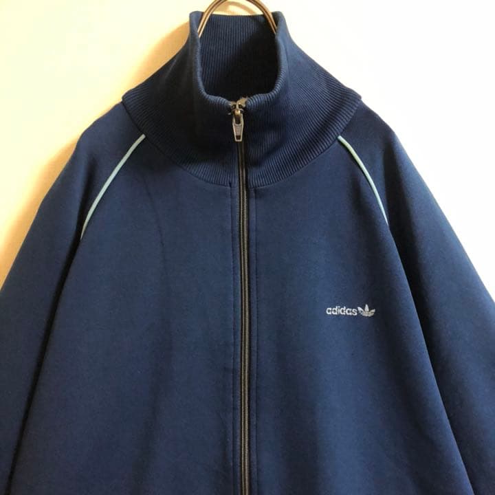 Vintage】adidas〈トラックジャケット 70s 刺繍 小松菜奈
