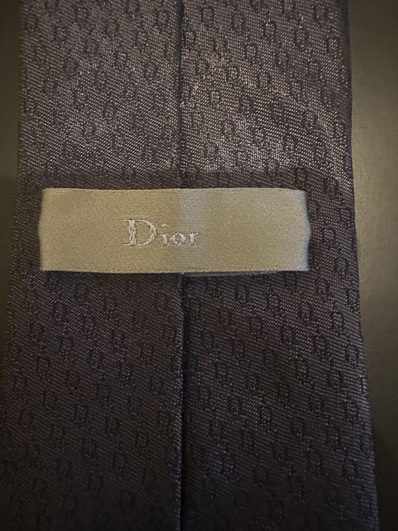 未使用級　DIOR HOMME トロッター　ネクタイ　高級シルク