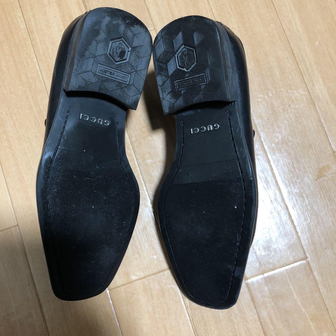 GUCCI ブラック ローファー ビジネスシューズ