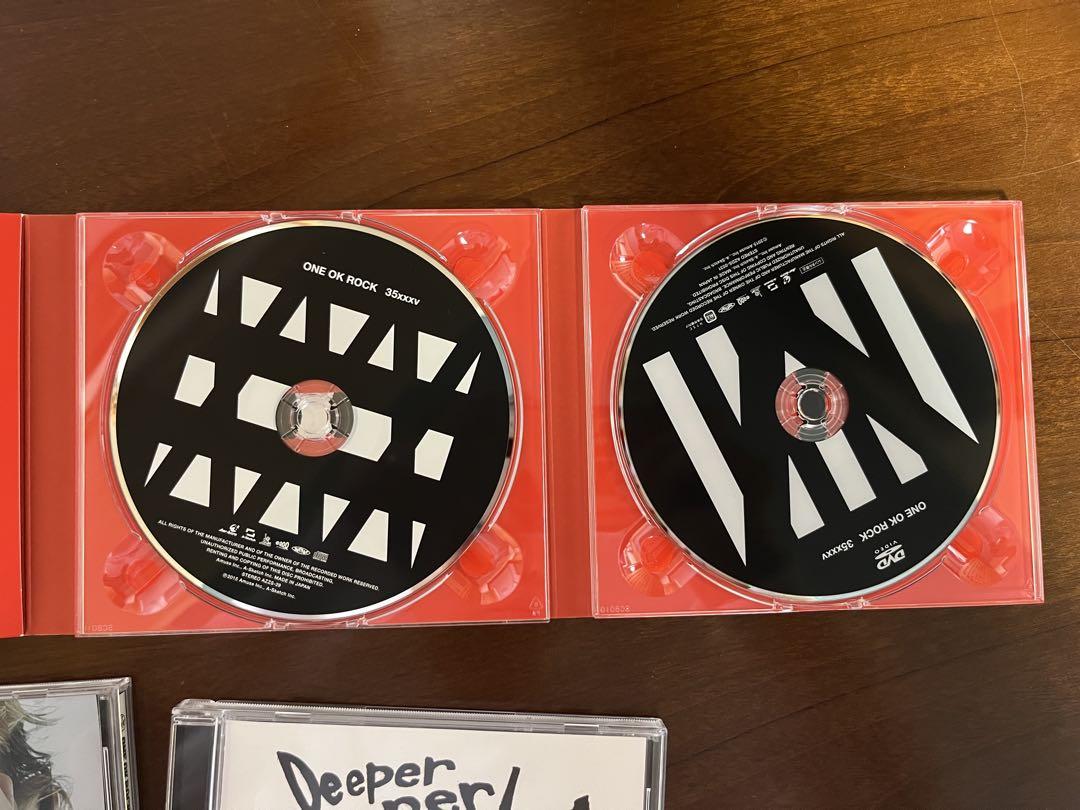 ONE OK ROCK CDセット 35xxxv 、人生×僕＝　　他