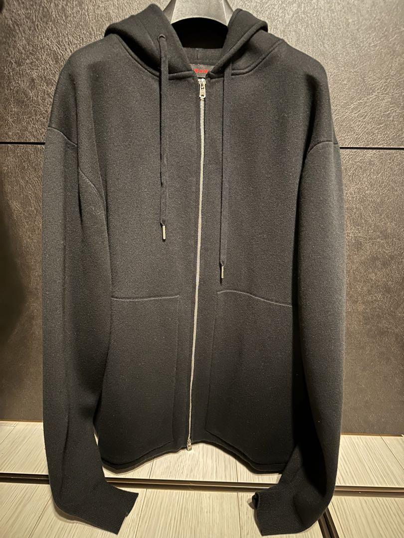 CABaN コットンカシミヤジップアップパーカー ブラック Sサイズ コットンカシミヤ ジップパーカ | CABaN(キャバン) / トップス