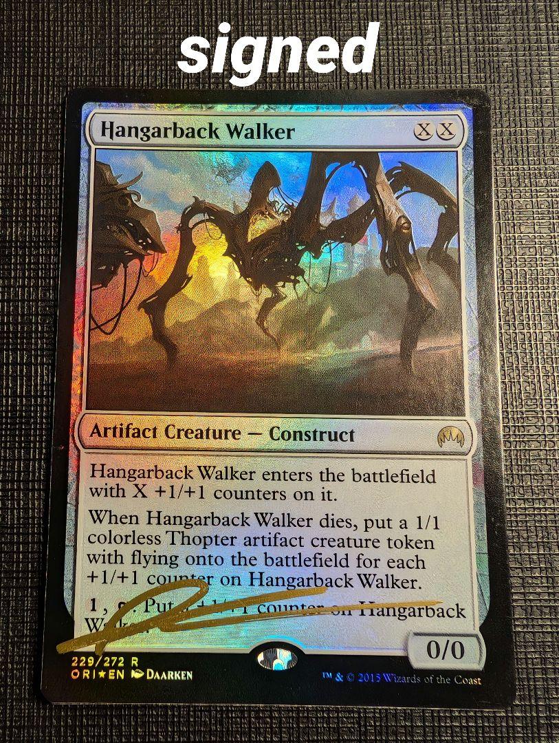 MTG 搭載歩行機械 英語版FOIL サインド ORI - メルカリ