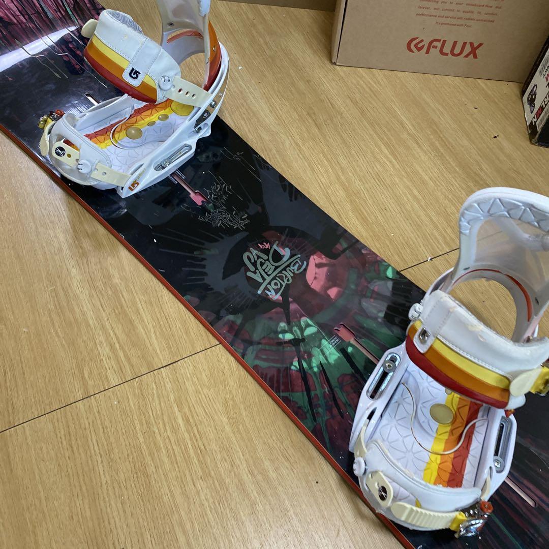 BURTONバートンESCAPADEバインディング付スノーボードセット