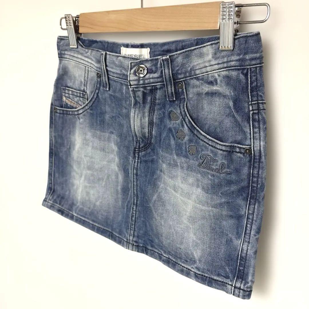 [国内発送]DIESEL★キッズデニムミニスカート DIESEL キッズ ディーゼル デニム ミニスカート サイズ10 - メルカリ
