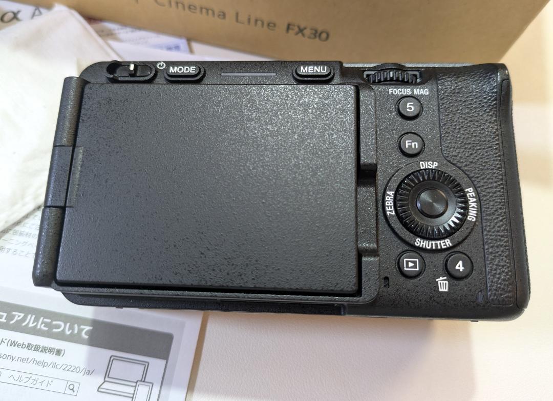 SONY FX30(ILME-FX30B) 美品 完動品 室内使用メイン 新品)SONY (ソニー) FX30 ボディ ILME-FX30B（商品ID